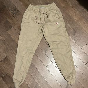 Tan Champion Joggers